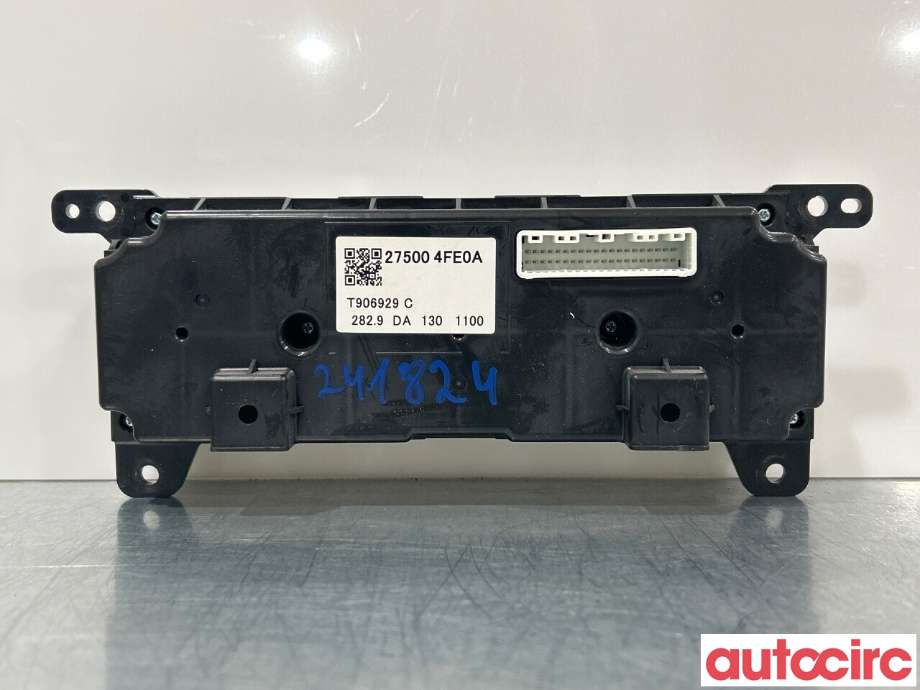 Varmeapparat betjening til Nissan NV200 2010-2019  (NISSAN|275004FE0A)