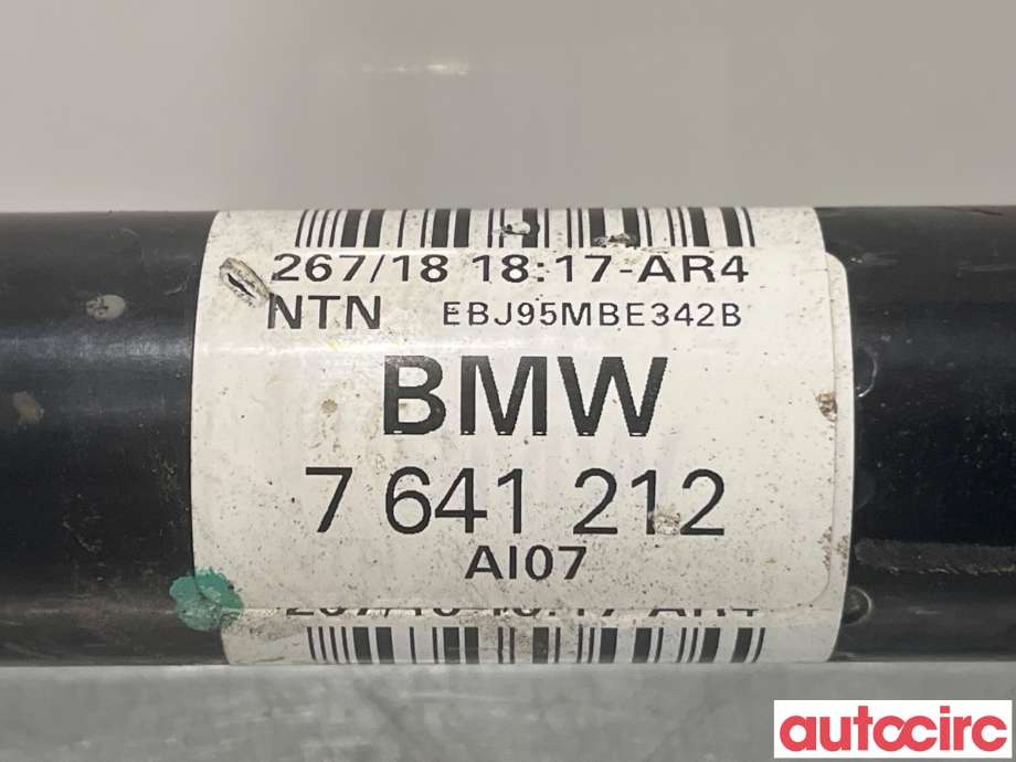 Drivaksel høyre bak, elbil til BMW i3 2013-2022  (BMW|33207641212)