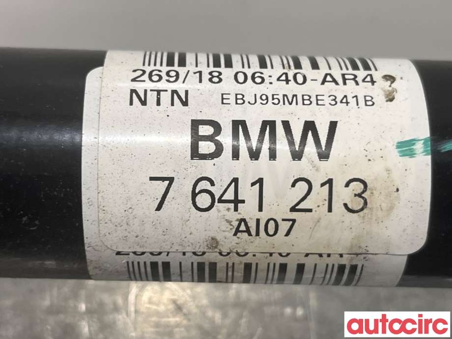 Drivaksel venstre bak, elbil til BMW i3 2013-2022  (BMW|33207641213)