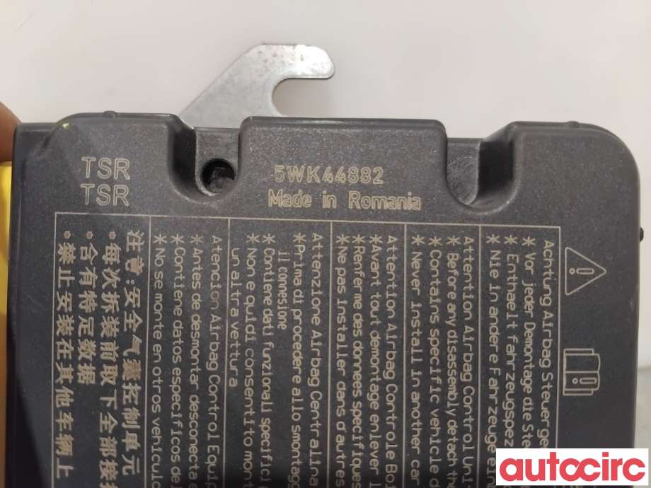 Airbag elektronikk til VW e-Golf 2014-2017 (Fase 1)  (VOLKSWAGEN|5Q0959655S|5WK44882)