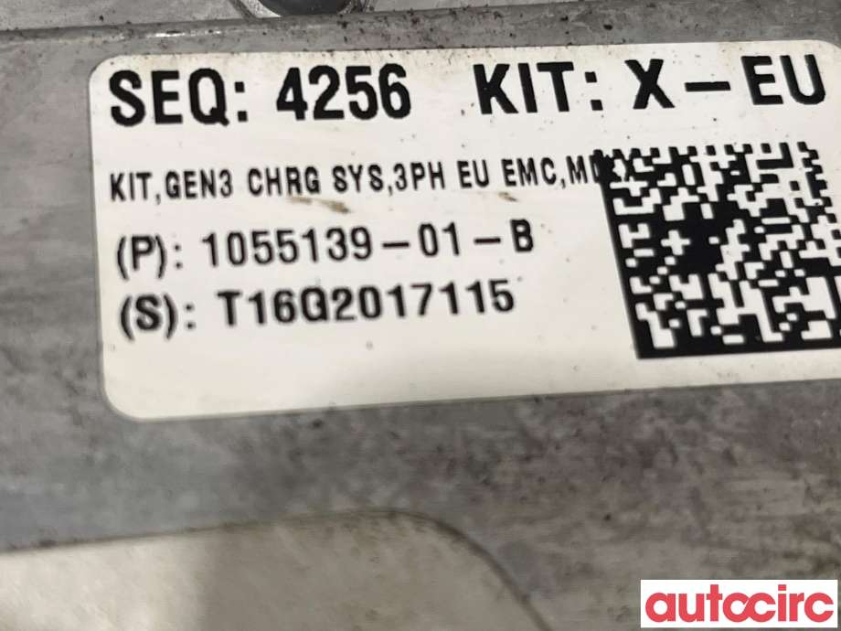 Batterilader (OBC - On Board Charger) til Tesla Model X 2016-->>  (TESLA|1035647-01-E|1055139-01-B)