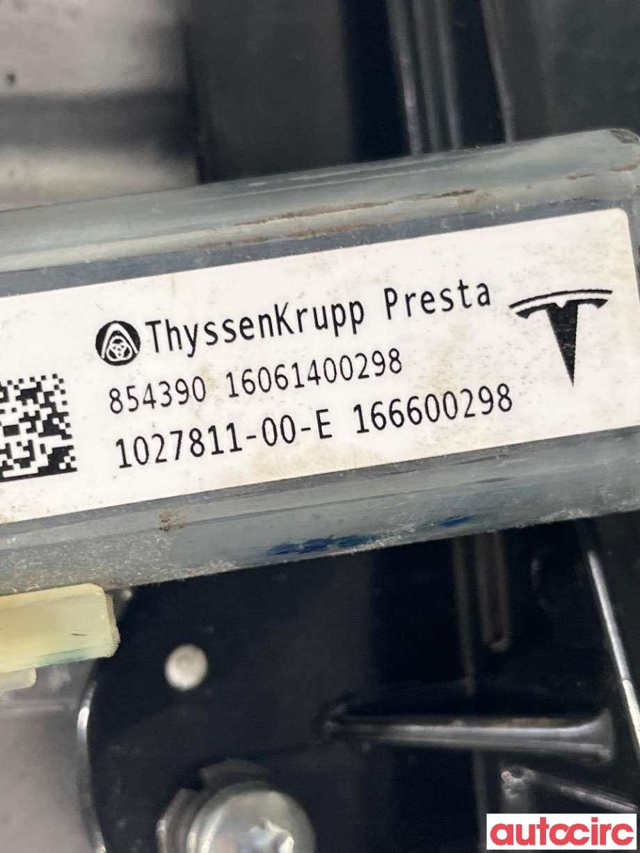 Rattaksel til Tesla Model X 2016-->> (TESLA|1027811-00-E|6004RA3349)