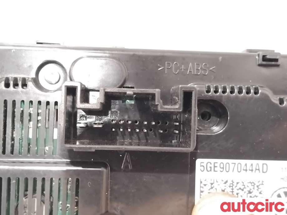 Varmeapparat betjening til VW e-Golf 2014-2017 (Fase 1)  (VOLKSWAGEN|5GE907044AD|5HB011981-29)