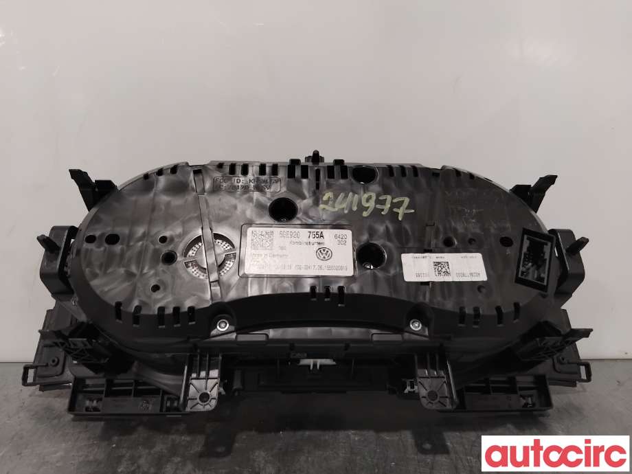 Instrumentpanel til VW e-Golf 2014-2017 (Fase 1)  (VOLKSWAGEN|5GE920755A|A2C94778000)