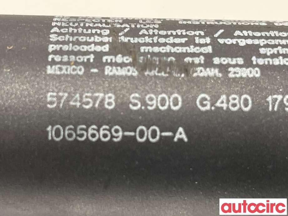 Baklukedemper til Tesla Model X 2016-->>  (TESLA|1065669-00-A|)