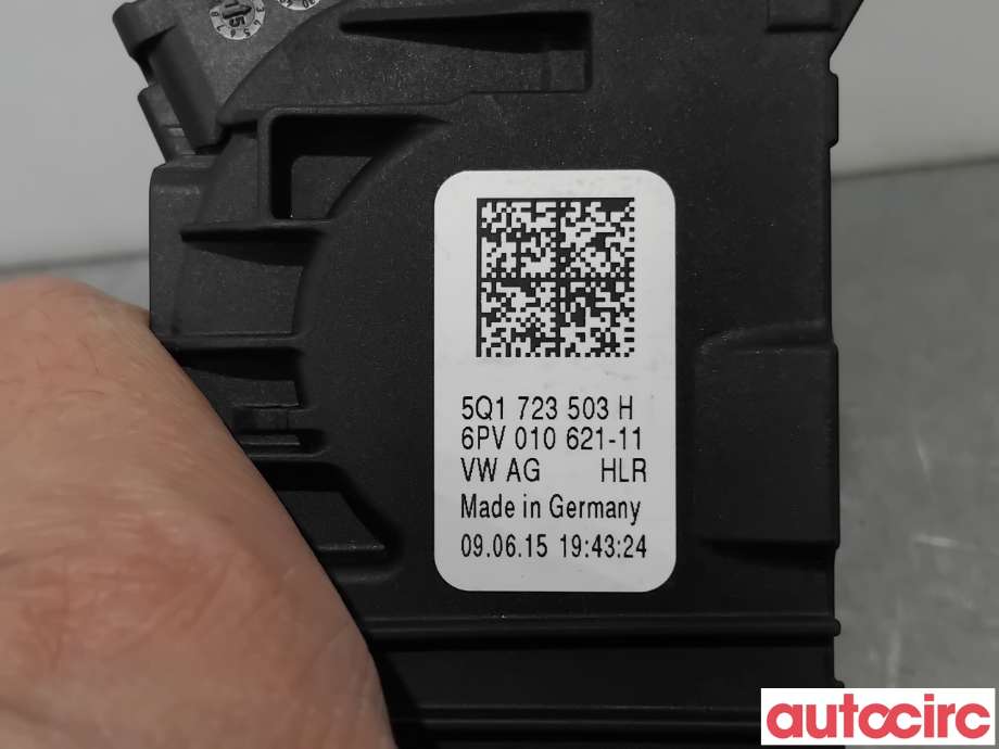 Pedal gass til VW e-Golf 2014-2017 (Fase 1)  (VOLKSWAGEN|5Q1723503H|6PV010621-11|5Q1723503K)