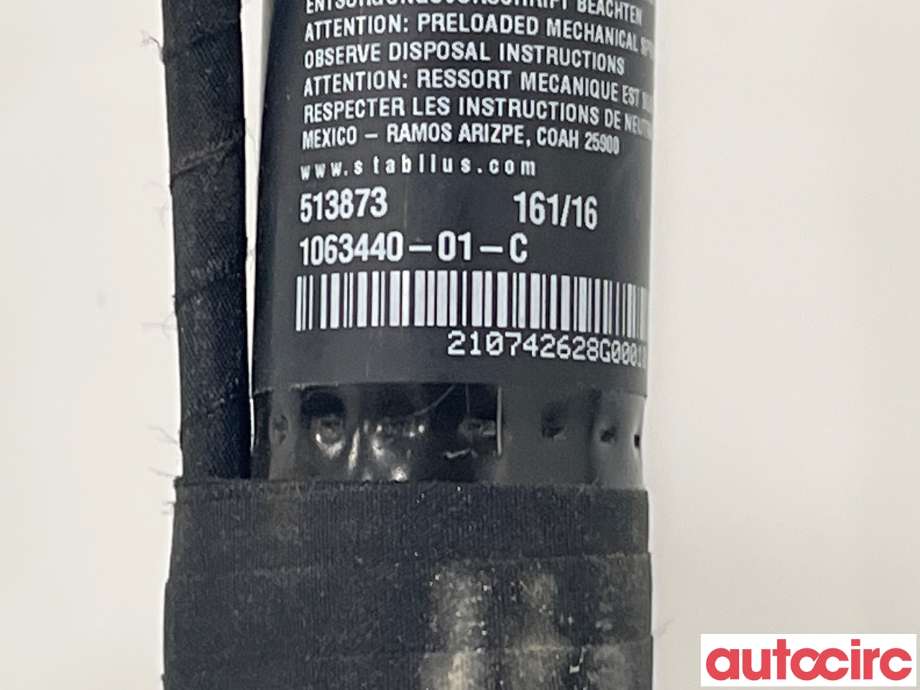 Dørstopper til Tesla Model X 2016-->>  (TESLA|1063440-01-C|)