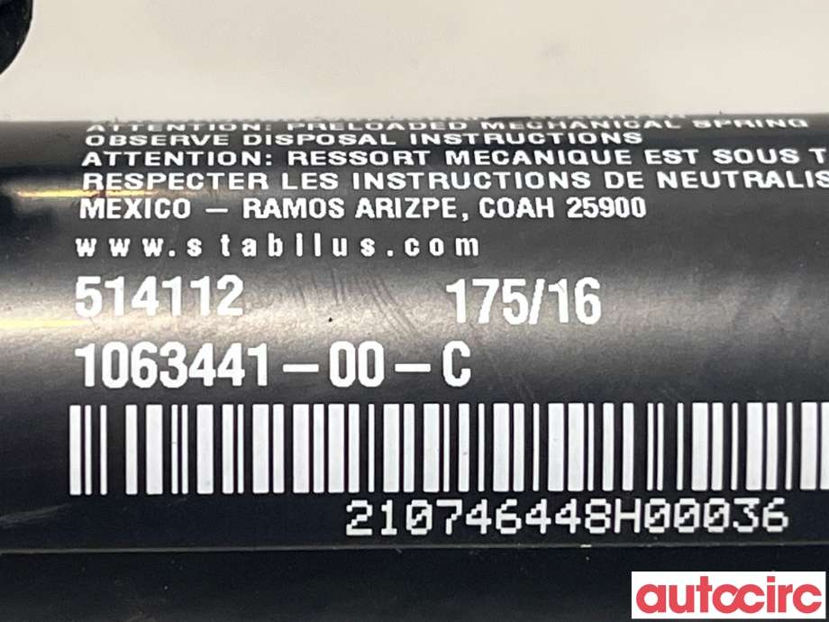 Dørstopper til Tesla Model X 2016-->> (TESLA|1063441-00-C|)