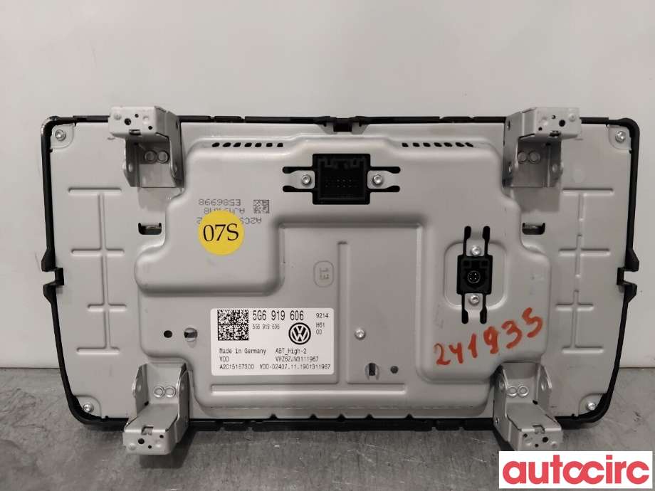 Instrument kjørecomputer til VW e-Golf 2017-2020 (Fase 2)  (VOLKSWAGEN|5G6919606C|A2C15167300|5G6919606)