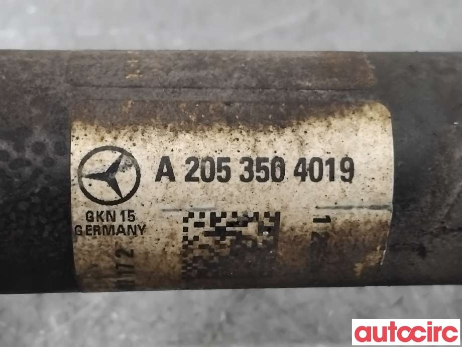 Drivaksel høyre bak til Mercedes C-Klasse 2014-2018 (Fase 1) (W205) (W205) (MERCEDES|A2053504019|)