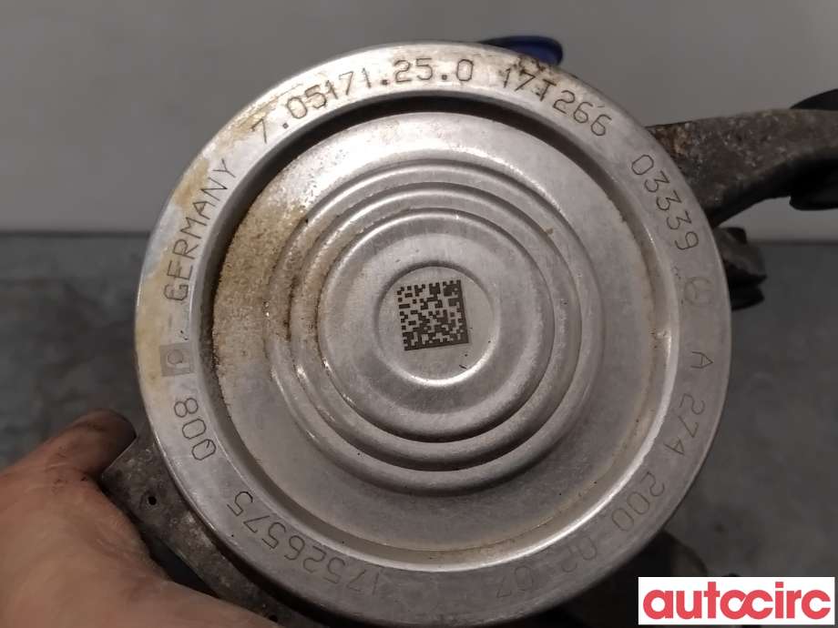 Vannpumpe til Mercedes C-Klasse 2014-2018 (Fase 1) (W205) (W205) (MERCEDES|A2742000207|705171250|A2742004800)