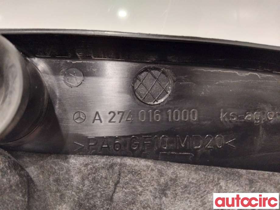 Motordeksel over motor til Mercedes C-Klasse 2014-2018 (Fase 1) (W205) (W205) (MERCEDES|A2740106707||A2740161000)