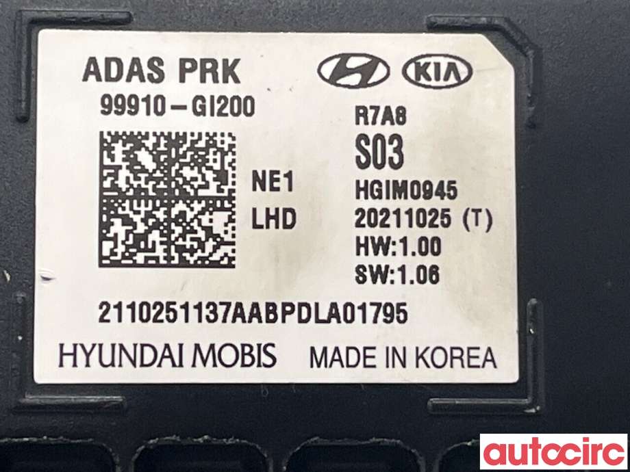 Styreenhet parkering til Hyundai Ioniq 5 2021-->>  (HYUNDAI|99910GI200)