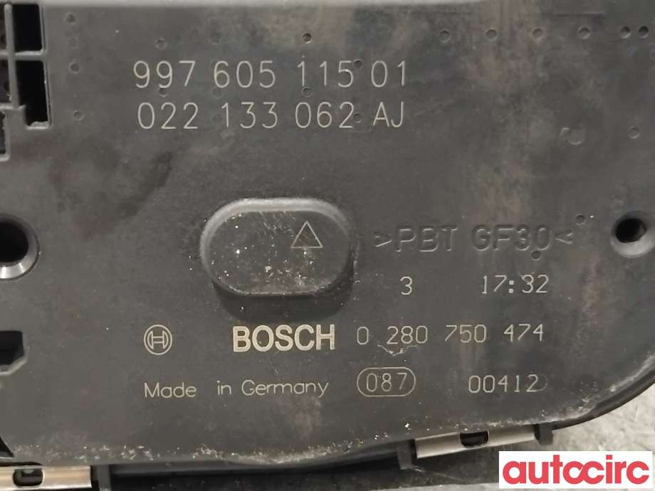 Spjeldhus til Porsche Panamera 2009-2017 (Type I) (970) (970) (PORSCHE|99760511501|0280750474|99760511503)
