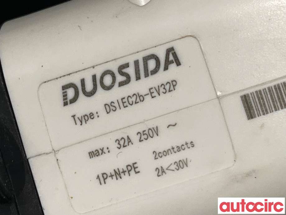 Batterilader kabel til MG ZS EV 2019-2021 (Type I, Fase 1)  (MG|NO NR|DSIEC2BEV32P|)