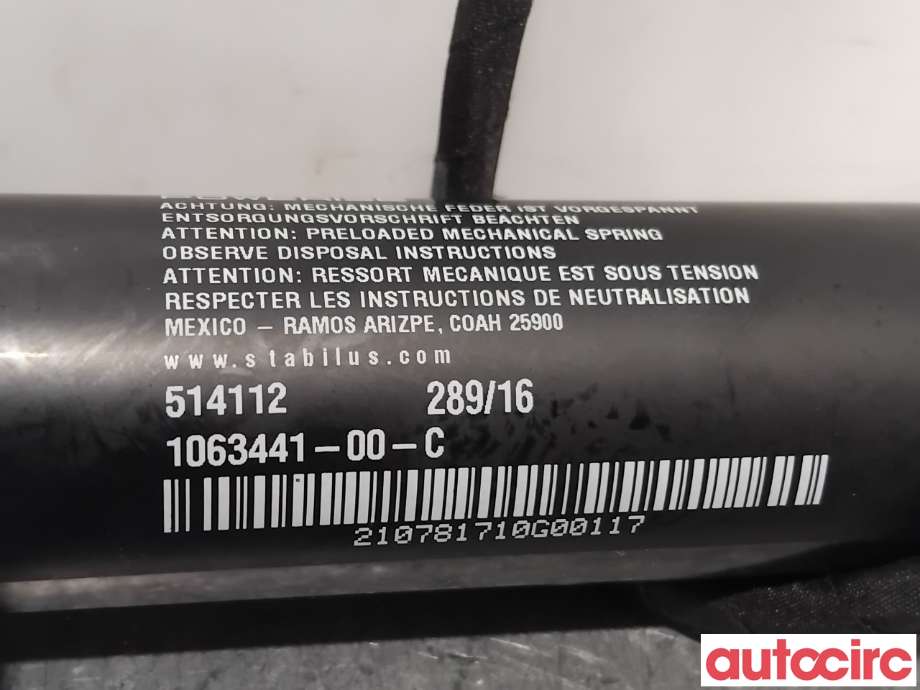 Dørstopper til Tesla Model X 2016-->> (TESLA|1063441-00-C|)