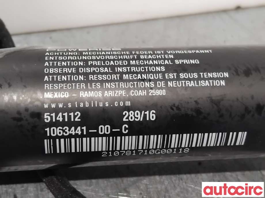 Dørstopper til Tesla Model X 2016-->> (TESLA|1063441-00-C|)