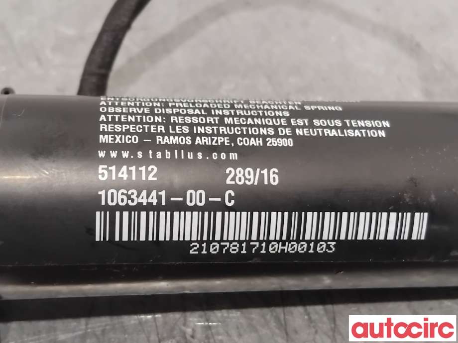 Dørstopper til Tesla Model X 2016-->> (TESLA|1063441-00-C|)