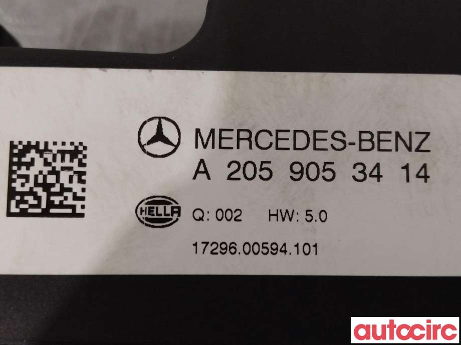Styreenhet diverse til Mercedes C-Klasse 2014-2018 (Fase 1) (W205) (W205) (MERCEDES|A2059053414)