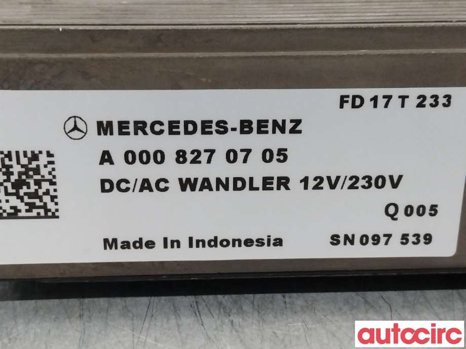 Diverse deler til Mercedes C-Klasse 2014-2018 (Fase 1) (W205) (W205) (MERCEDES|A0008270705|)