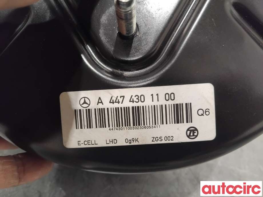 Bremsekraft-forsterker til Mercedes Vito 2014-->> (W447) (W447) (MERCEDES|A4474310400||A4474301100)