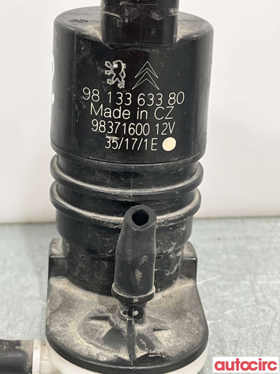 Spylerpumpe foran til Peugeot 5008 2017-->> (Type II)  (PEUGEOT|9813363380|98371600)