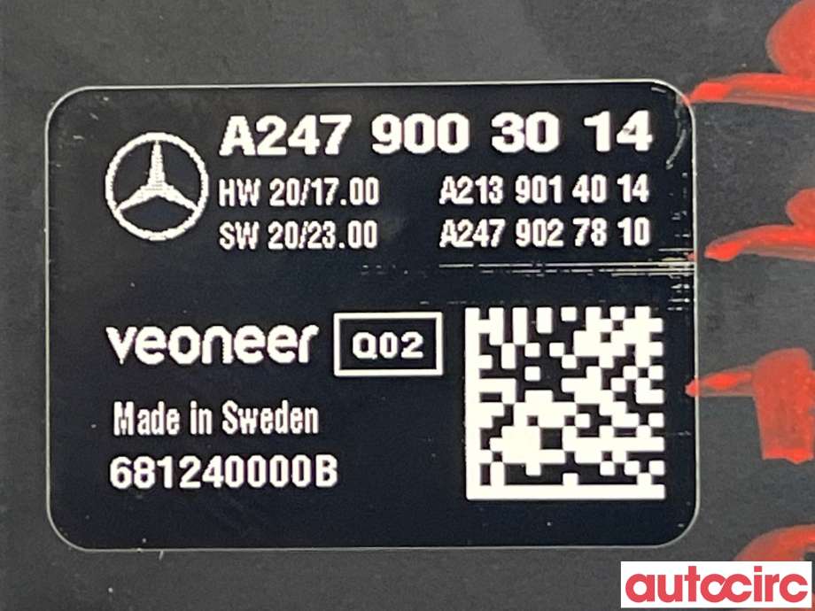 Kamera til Mercedes EQA 2021-->> (MERCEDES|A2479003014)
