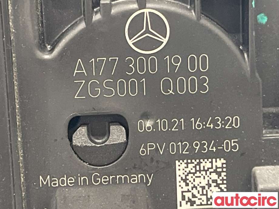 Pedal gass til Mercedes EQA 2021-->> (MERCEDES|A1773001900)