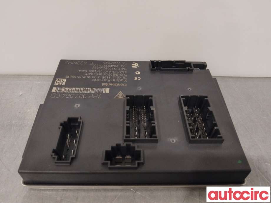 Styreenhet comfort (BCM) til Porsche Panamera 2009-2017 (Type I) (970) (970) (PORSCHE|7PP907064LJ|7PP907064DF|7PP907064CD)