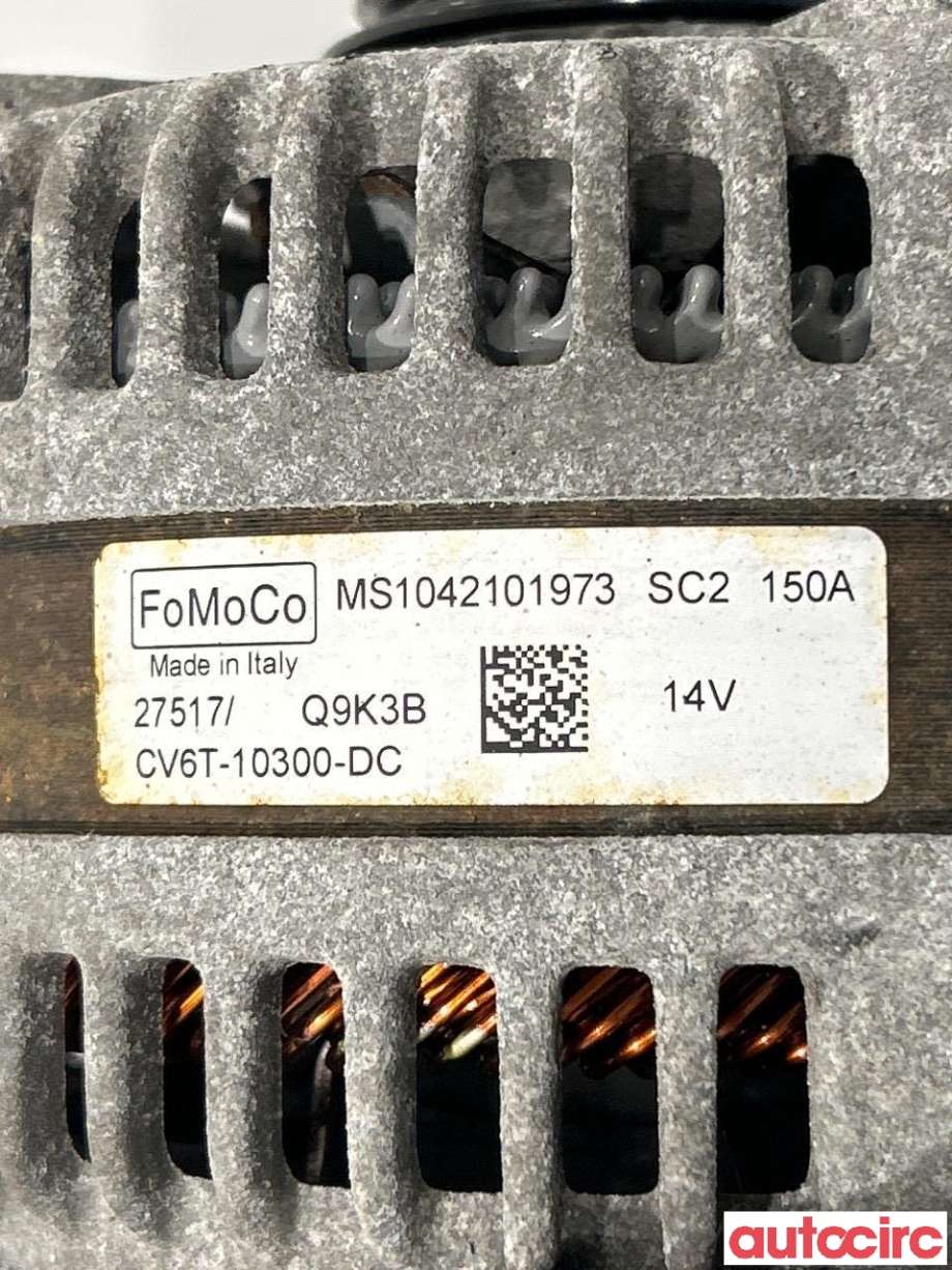 Dynamo til Ford C-Max 2010-2015 (Type II, Fase 1) (FORD|2415010|1821291|CV6T-10300-DC)