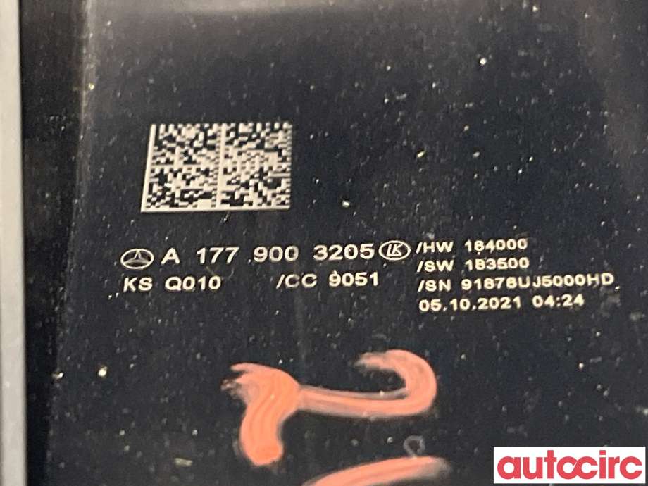 Bryter combi til Mercedes EQA 2021-->>  (MERCEDES|A1779003205)