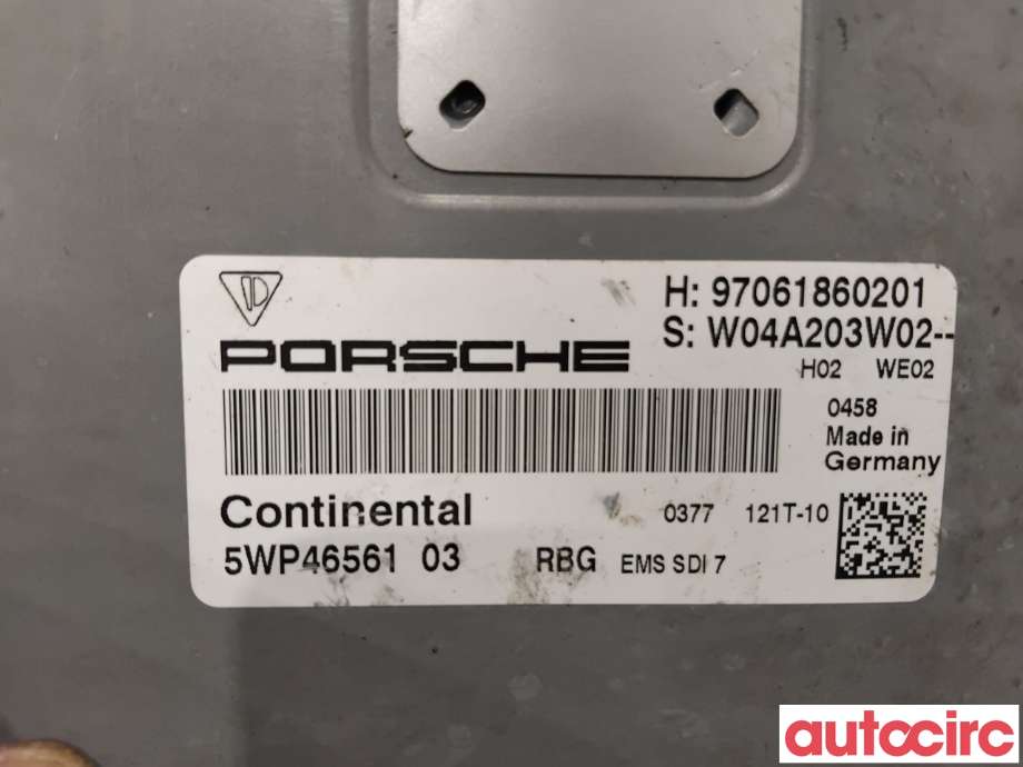 Styreenhet motor til Porsche Panamera 2009-2017 (Type I) (970) (970) (PORSCHE|97061860201|5WP46561)