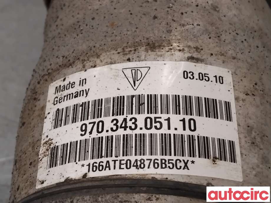 Fjær foran nivå luftpute/belg til Porsche Panamera 2009-2017 (Type I) (970) (970) (PORSCHE|97034305122|151400-07954|97034305123)