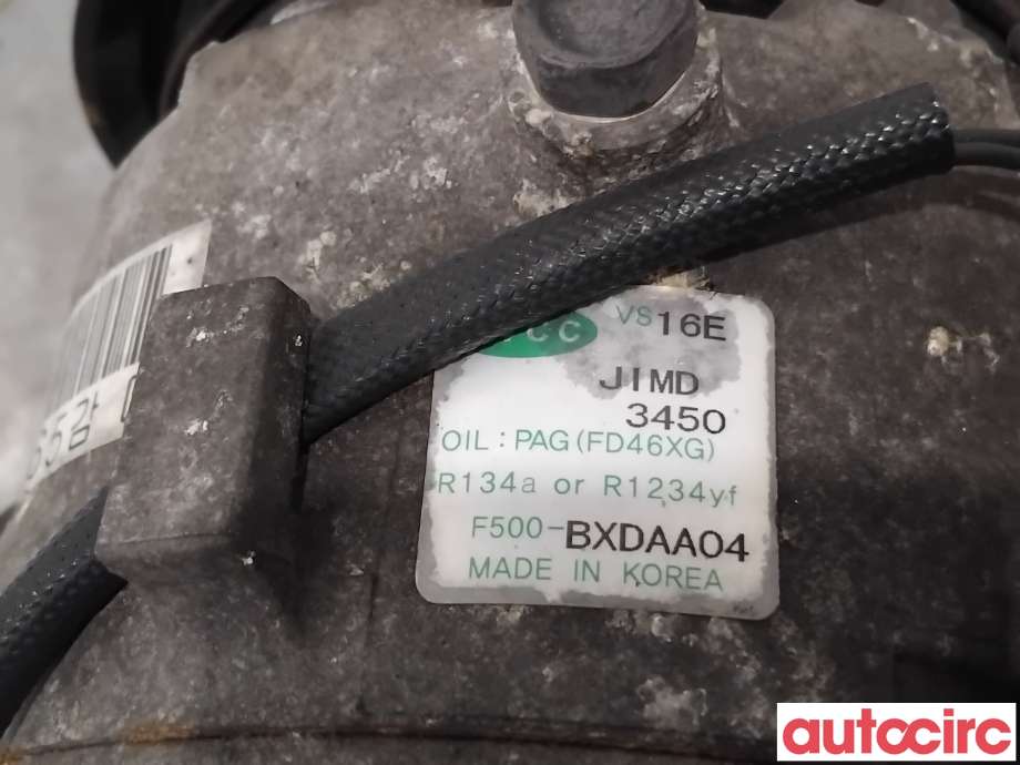 Aircondition kompressor til Kia Sportage 2010-2016 (Type III)  (KIA|977012Y650|F500-BXDAA04|)