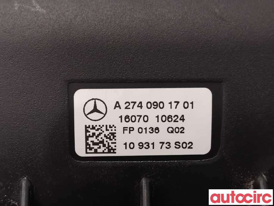 Luftfilterboks til Mercedes C-Klasse 2014-2018 (Fase 1) (W205) (W205) (MERCEDES|A2740901701|)