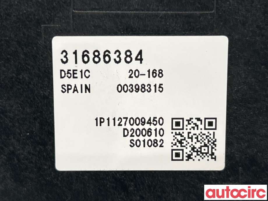 Styreenhet girkasse til Volvo V60 / V60 CC 2018-->> (Type II)  (VOLVO|32415689|31686384)