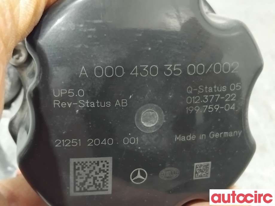 Vakuumpumpe til Mercedes EQA 2021-->>  (MERCEDES|A0004303500|012377-22)