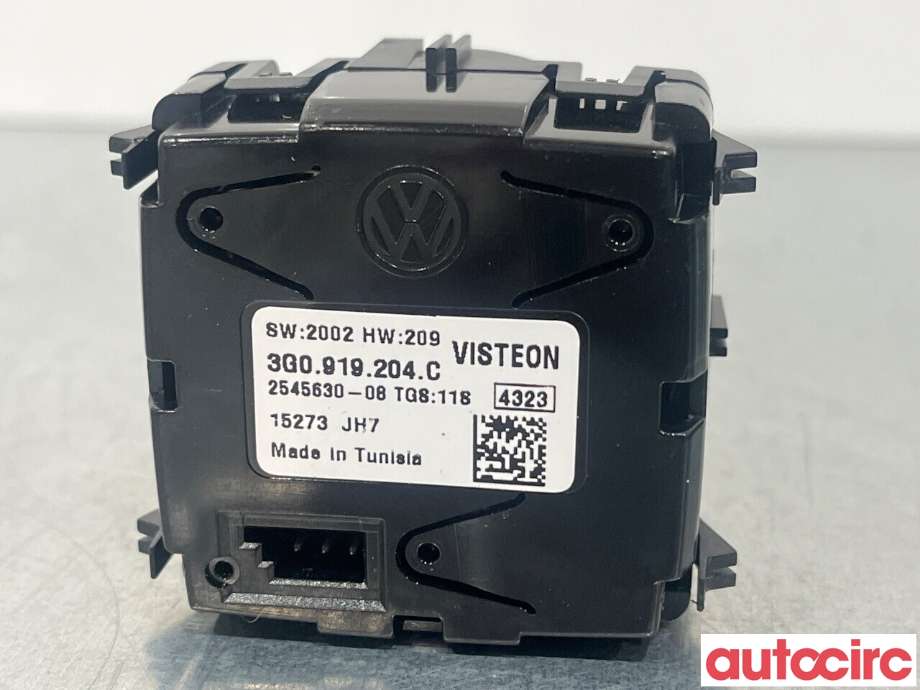 Instrument klokke til VW Passat 2015-2019 (Fase 1) (B8) (B8) (VOLKSWAGEN|3G0919204C)
