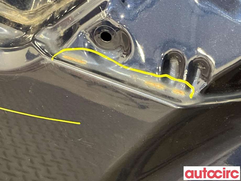 Bakluke combi til Mitsubishi Outlander 2010-2012 (Type II, Fase 2)  (MITSUBISHI|5801A536)