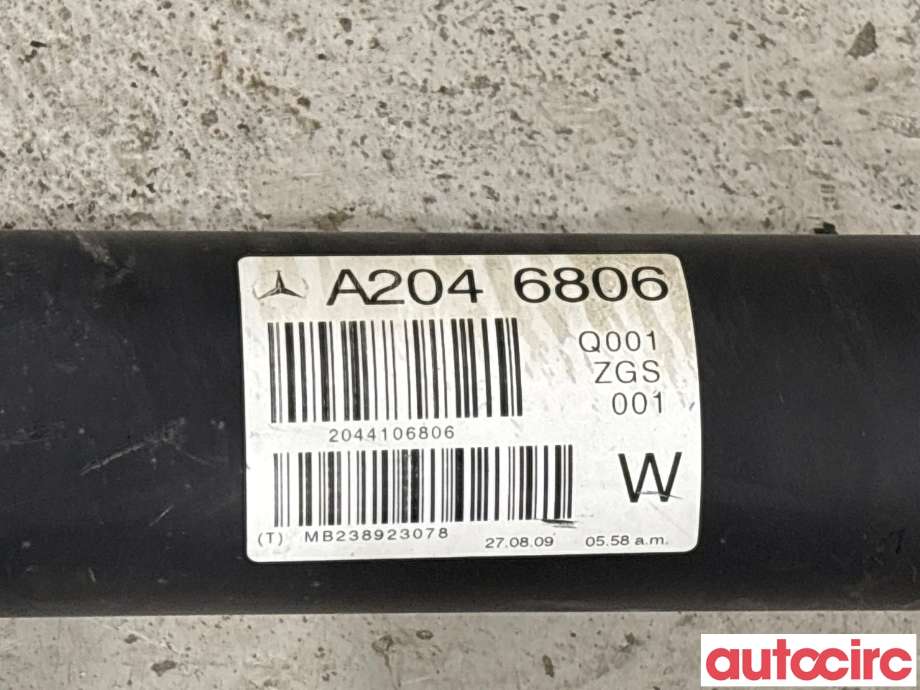 Mellomaksel til Mercedes GLK 2008-2015 (X204) (X204) (MERCEDES|A2044106806|)
