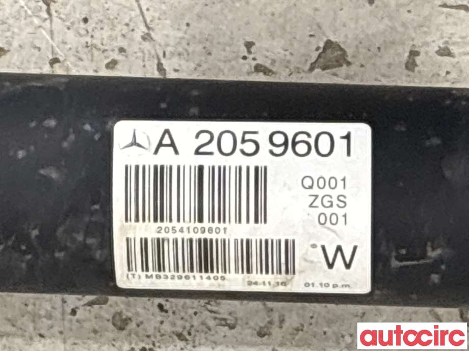 Mellomaksel til Mercedes C-Klasse 2014-2018 (Fase 1) (W205) (W205) (MERCEDES|A2054109601|)