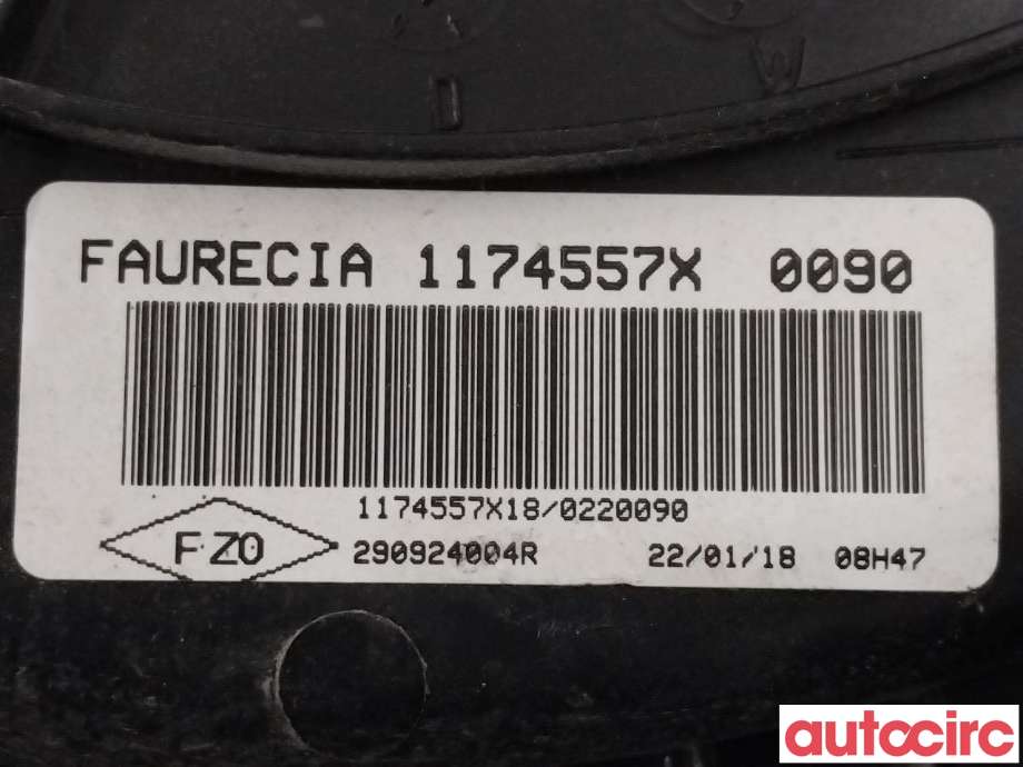 Kjølevifte til Renault Kangoo 2008-2021 (Type II)  (RENAULT|290927490R|1174557X|290924004R)