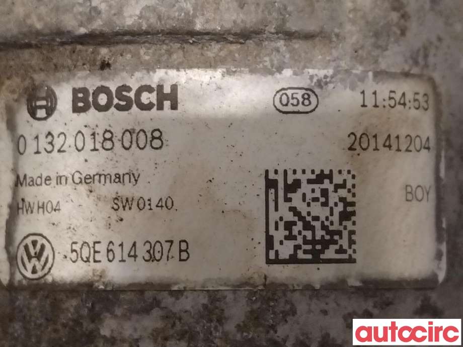Bremsefordeler til VW e-Golf 2014-2017 (Fase 1)  (VOLKSWAGEN|5QE614307J|0132018008|5QE614307B)