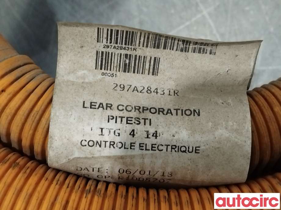 Ledningsnett til Renault Kangoo 2008-2021 (Type II)  (RENAULT|297A28431R|)