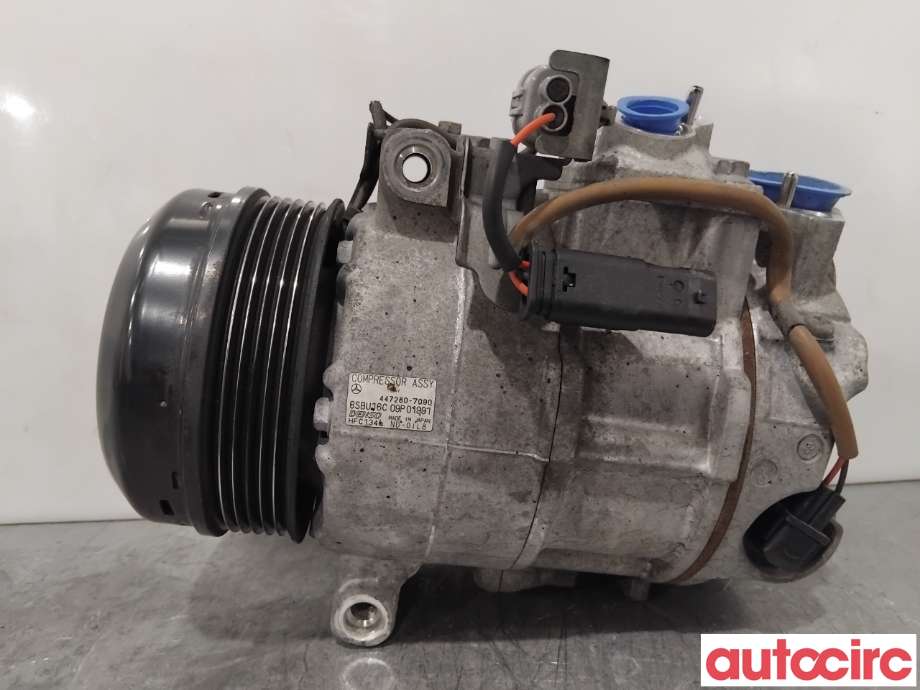 Aircondition kompressor til Mercedes C-Klasse 2011-2014 (Fase 2) (W204) (W204) (MERCEDES|A0008302700|447280-7090)