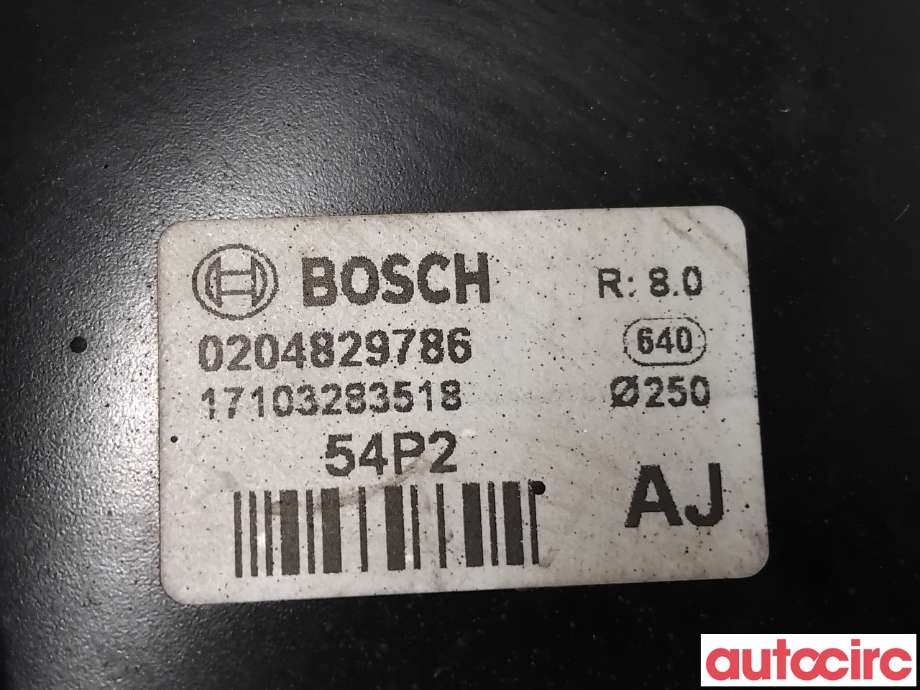 Bremsekraft-forsterker til Suzuki Vitara 2015-->> (Type IV)  (SUZUKI|51300-61M00|0204829786|)