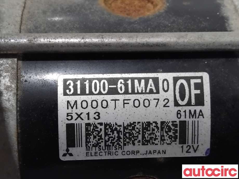 Starter til Suzuki Vitara 2015-->> (Type IV)  (SUZUKI|31100-61MA0|M000TF0072)