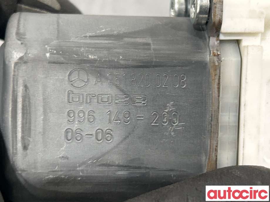 Ruteheis høyre bak til Mercedes GL 2006-2012 (X164) (X164) (MERCEDES|A2518200208|)