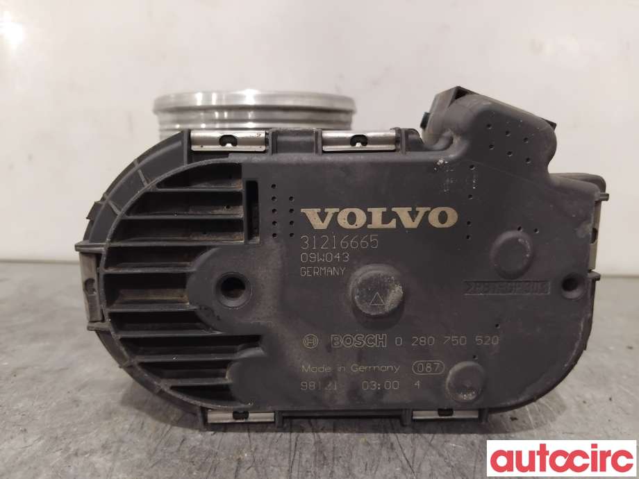 Spjeldhus til Volvo XC60 2008-2013 (Type I, Fase 1)  (VOLVO|31216665|0280750520)