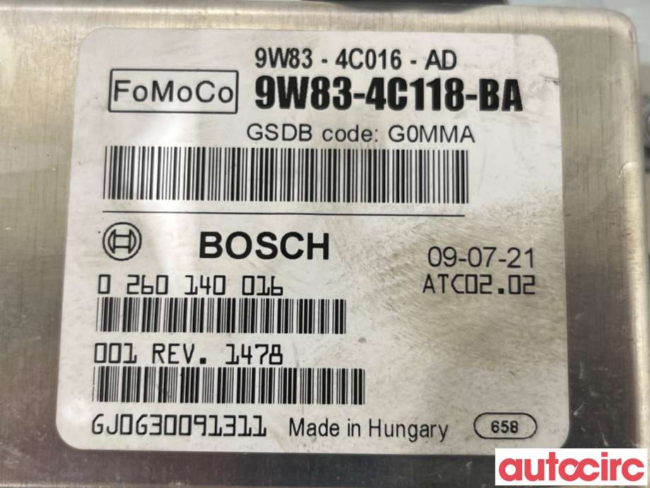 Styreenhet 4WD til Land Rover Discovery 2009-2017 (Type IV)  (LAND-ROVER|LR019427|0260140016|LR083860)